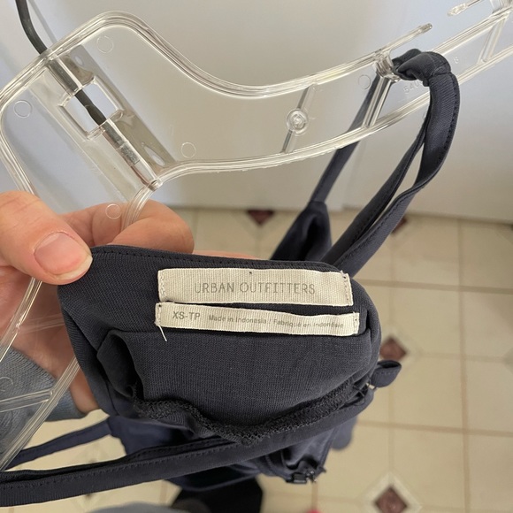 Navy Urban Outfitters Skort Romper - Picture 7 of 8